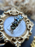 Madagascar Sapphire Sterling Silver Ring Size 8