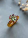 Peridot Bespoke Custom Ring