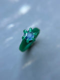 Blue Madagascar Sapphire Custom Ring