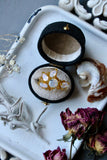 White Opalescent Coral Sapphire Bespoke Custom Ring