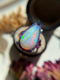 Ethiopian Opal Bespoke Custom Ring Silver Only 8.5
