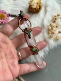 Danburite/ Tourmaline/ Topaz/ Kunzite/ Peridot Copper Necklace