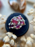 Winza Sapphire Jelly Bean Sterling Silver Ring Size 8