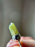 Rare vesuvianite Point Sterling Silver Necklace