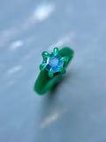 Blue Madagascar Sapphire Custom Ring