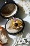 Mermaids Crown Spinel & Sapphire Bespoke Custom Ring