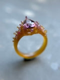 Spinel & Pink Sapphire Bespoke Custom Ring