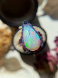 Ethiopian Opal Bespoke Custom Ring Silver Only 8.5