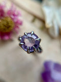 Amethyst Sterling Silver Ring Size 8