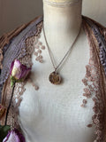 Ammonite Fossil Copped Necklace