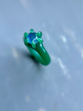 Blue Madagascar Sapphire Custom Ring
