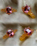 Pink Spinel Bespoke Custom Ring