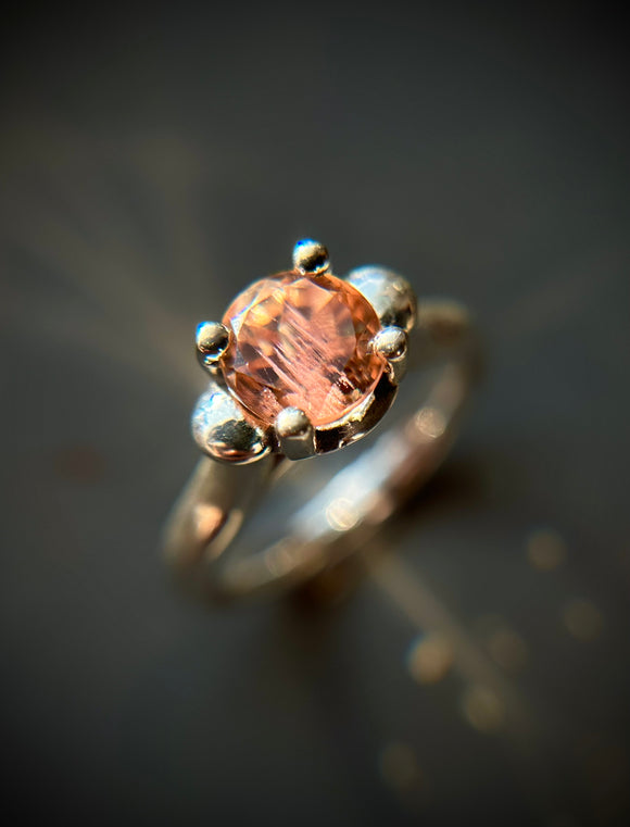 Oregon Sunstone Sterling Silver Ring Size 6