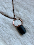 Black Tourmaline Copper Necklace