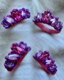 Spinel & Milk Sapphire Bespoke Custom Ring