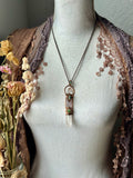Danburite/ Tourmaline/ Topaz/ Kunzite/ Peridot Copper Necklace