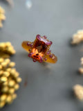 Orange Tourmaline Bespoke Custom Ring