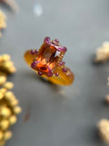 Orange Tourmaline Bespoke Custom Ring