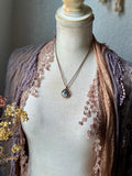Rare Brookite In Copper Necklace