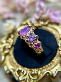 18K Pink Sapphire Bespoke Custom Ring