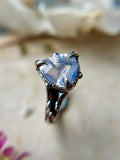 Lavender Quartz Sterling Silver Ring Size 7