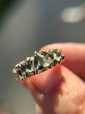 Sapphire 14k Solid Gold Ring