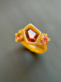 Red Spinel Bespoke Custom Ring