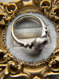 Ceylon Sapphire Sterling Silver Ring Size 6.25