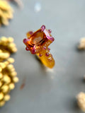 Orange Tourmaline Bespoke Custom Ring