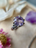 Amethyst Sterling Silver Ring Size 8