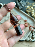 Copper Rutile & Tourmaline Copper Necklace