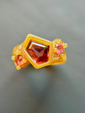 Red Spinel Bespoke Custom Ring