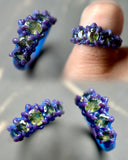 Green Madagascar Sapphire Bespoke Custom Ring