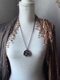 Apex Amethyst Copper Necklace