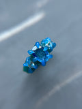 Ceylon Sapphire & Diamond Custom Ring