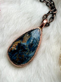 Pietersite Copper Necklace