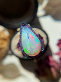 Ethiopian Opal Bespoke Custom Ring Silver Only 8.5