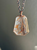 Copper Rutile Copper Necklace