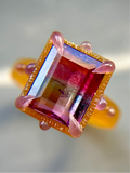 Hi-Color Tourmaline Bespoke Custom Ring