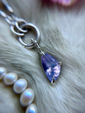 Pearl & Lavender Quartz Sterling Silver Necklace