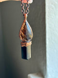 Copper Rutile & Tourmaline Copper Necklace