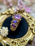18K Pink Sapphire Bespoke Custom Ring