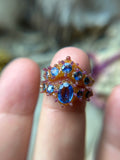Ceylon Sapphire Bespoke Custom Ring Set