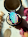 Ethiopian Opal Bespoke Custom Ring Silver Only 9.35cts