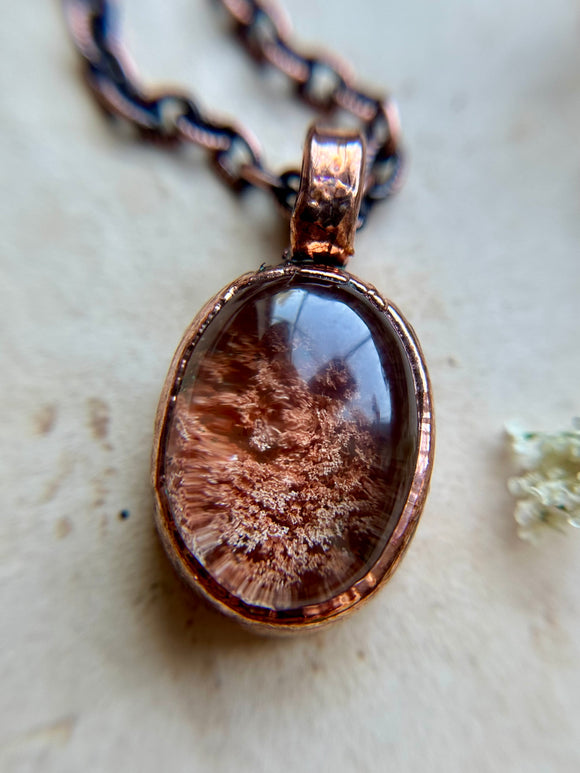 Garden Quartz Copper Necklace