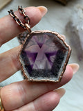 Apex Amethyst Copper Necklace
