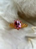 Pink Spinel Bespoke Custom Ring
