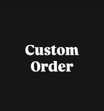 Custom Order For Amber