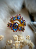 Ceylon Sapphire Bespoke Custom Ring Set