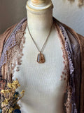 Copper Rutile Copper Necklace